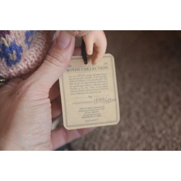 porcelain doll boyd elizabeth going to grandma goin dollstone as is 1998 girl - Picture 5 of 9